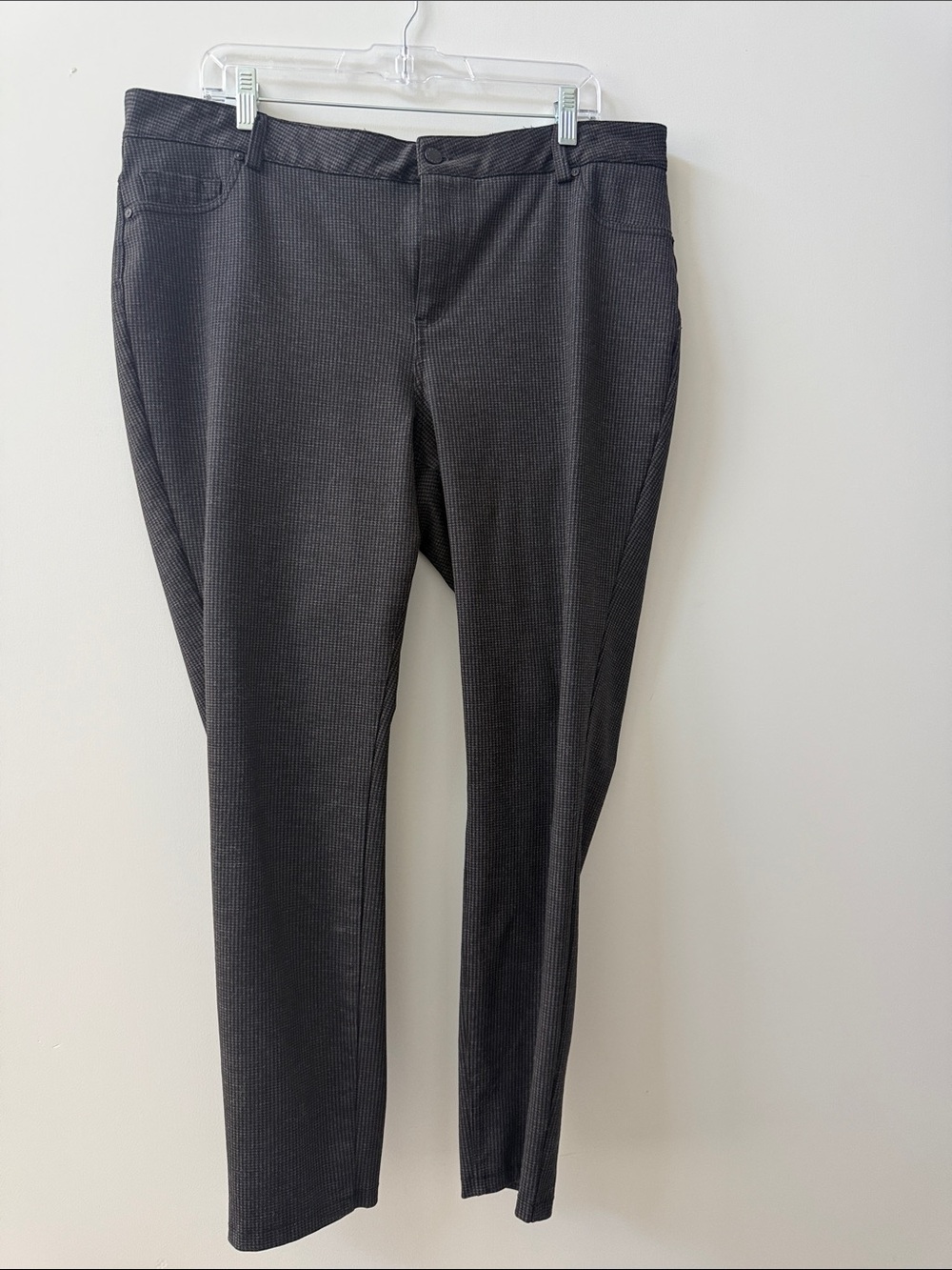DKNY Black Pinstripe Women's Dress Pants